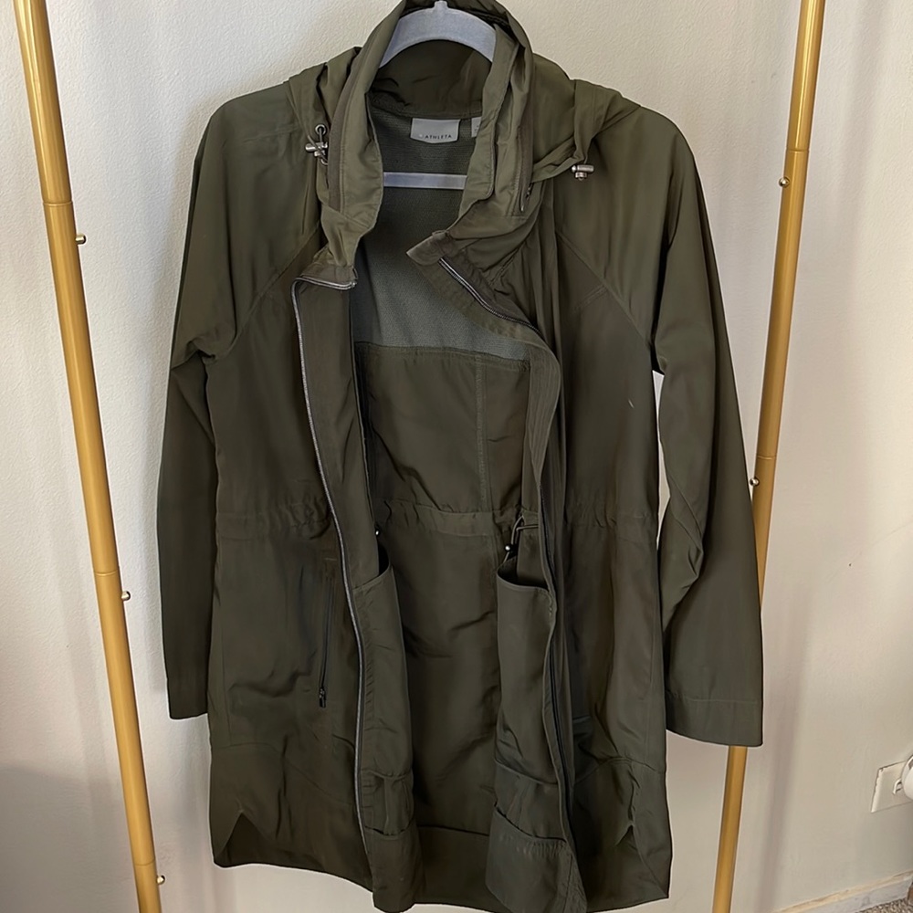 Green Athleta Jacket